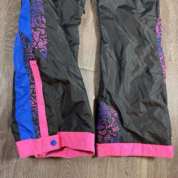 Tipsy Elves Night Run Neon One Piece Snowsuit Men’s Size L Ski Suit Retro 80s - Picture 15 of 15